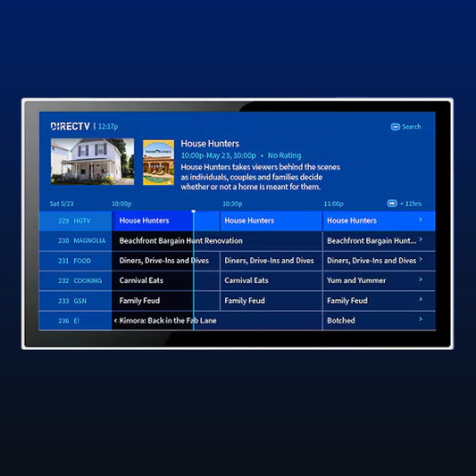 AEP Advanced Entertainment Platform DIRECTV linear
satellite and broadband over-the-top (OTT)