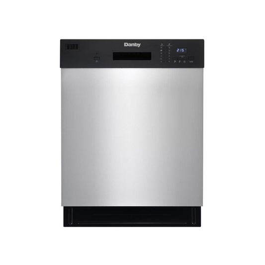 DDW2404EBSS Danby 24" Wide Built-in Dishwasher in Stainless Steel
