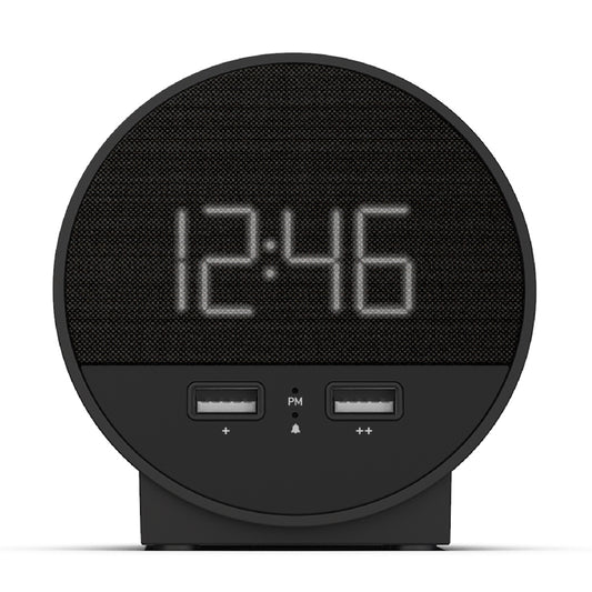 Station O 2x USB, Wireless Charging | Nonstop Alarm Clock | PDI Hospitality