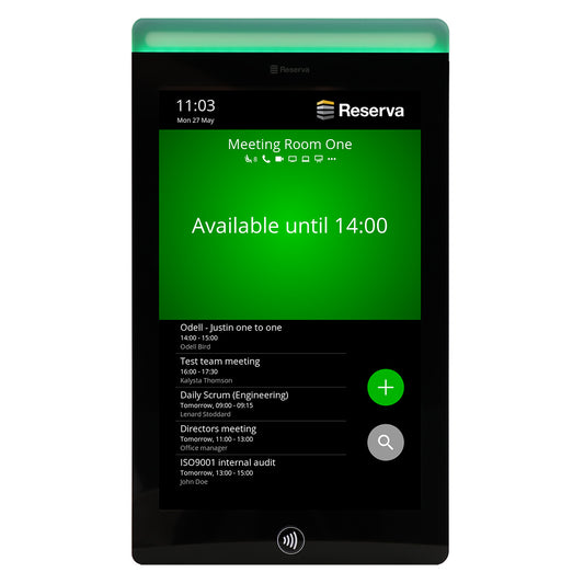 Reserva Edge 10.1" Digital Room Sign RESERVA-EDGE-10T