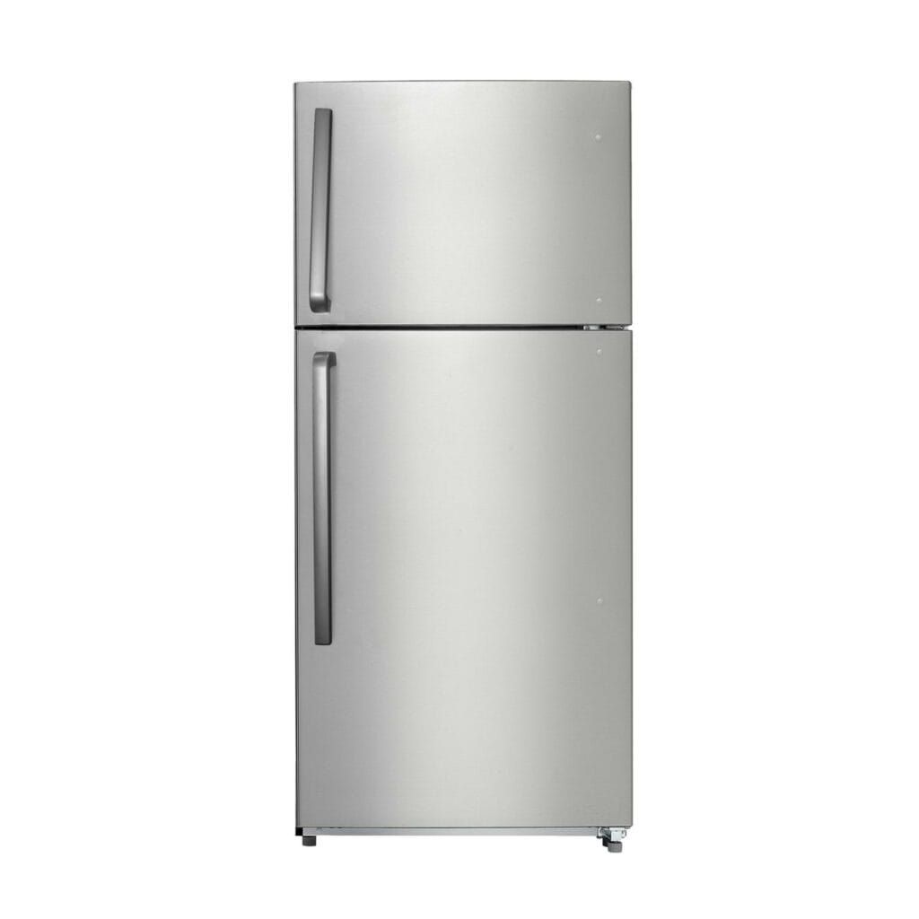 DFF180E2SSDB Danby 18.1 cu. ft. Apartment Size Fridge Top Mount in Stainless Steel