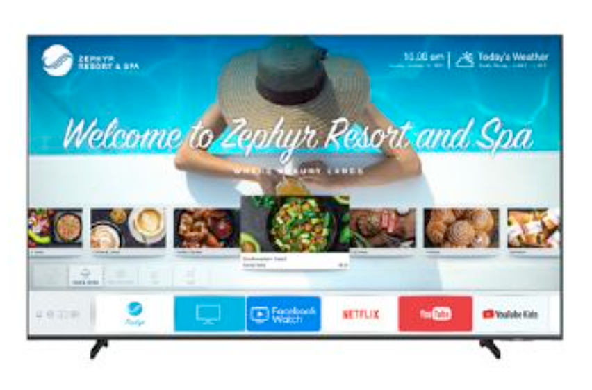 75" Samsung BU800 Series Hospitality TV - HG75BU800NFXZA