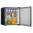 Danby 1.6 CF Refrigerator, Glass Door, All Refrigerator, Black (DAG016A1BDB)