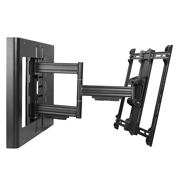Starburst SB-3270ART-FM-STB Fluid Motion Swivel Tilt & Extend TV Mount With STB Enclosure For 32" 37" 40" 43" 49" 50" 55" 65" and 70" Flat Panel TV Displays