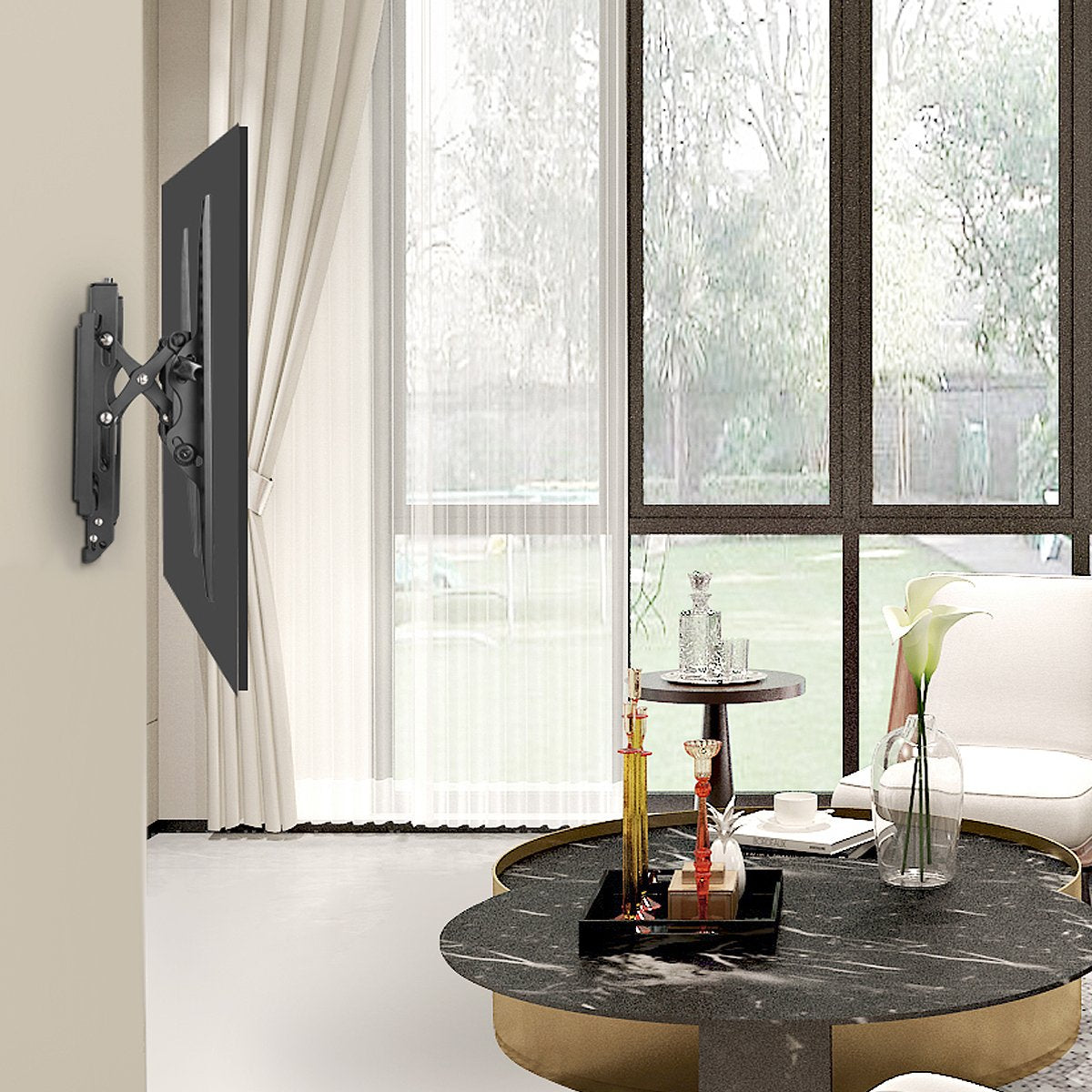 Starburst SB-4390WMT-EXT ADVANCED EXTENSION TILT UL Listed TV Wall Mount for 43" 49" 50" 55" 65" 70" 75" 80" 82" 85" 86" 88" 90" Flat Panel TV Displays