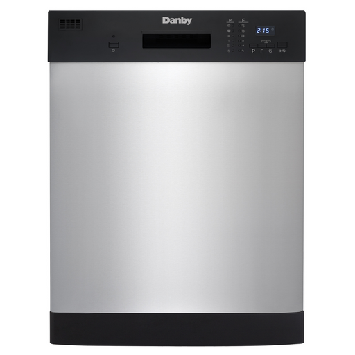 Danby 24" Dishwasher, Energy Star, Stainless Steel (DDW2404EBSS) | PDI Hospitality