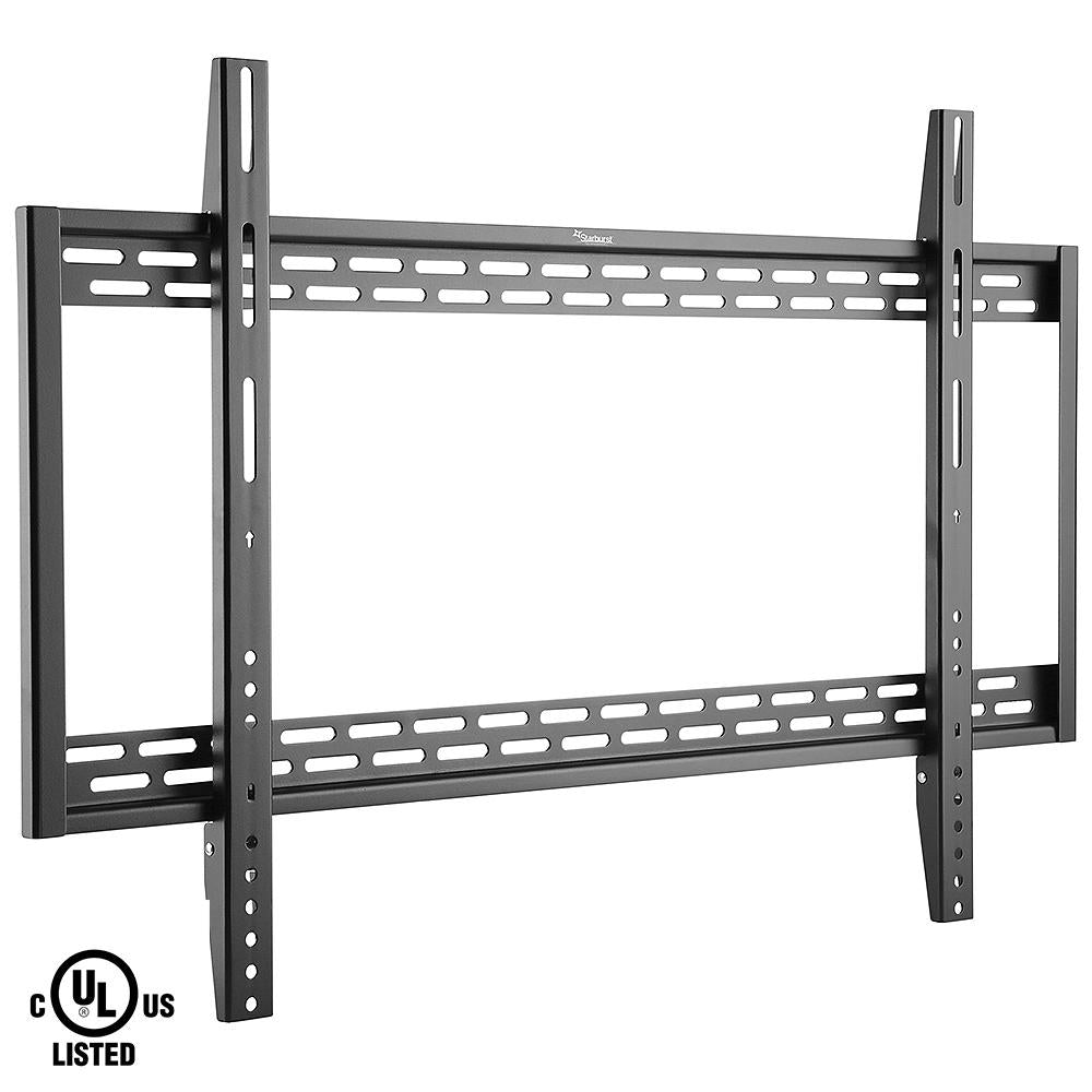 Starburst SB-60100WM-XL-BEAST SERIES UL LISTED Extra Large Heavy Duty Fixed TV Wall Mount 225LB Capacity for 60