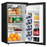 Danby 3.3 CF Refrigerator, All Refrigerator, Auto-Defrost, Energy Star, Black (DAR033A1BDD)