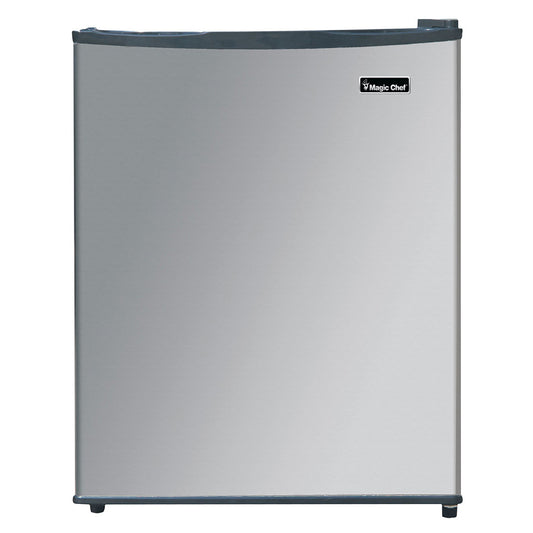MAGIC CHEF 2.4 Cu. Ft. MINI FRIDGE Stainless - MCAR240SE2 - PDI Hospitality