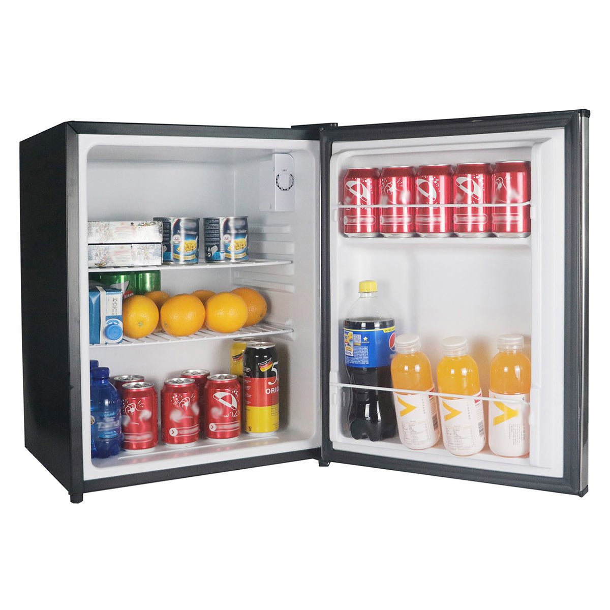 MAGIC CHEF 2.4 Cu. Ft. MINI FRIDGE Stainless - MCAR240SE2 - PDI Hospitality