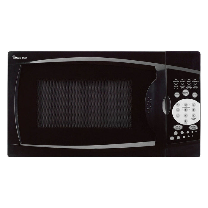 MAGIC CHEF 0.7 Cu. Ft. 700W Countertop Microwave Black - MCM770B