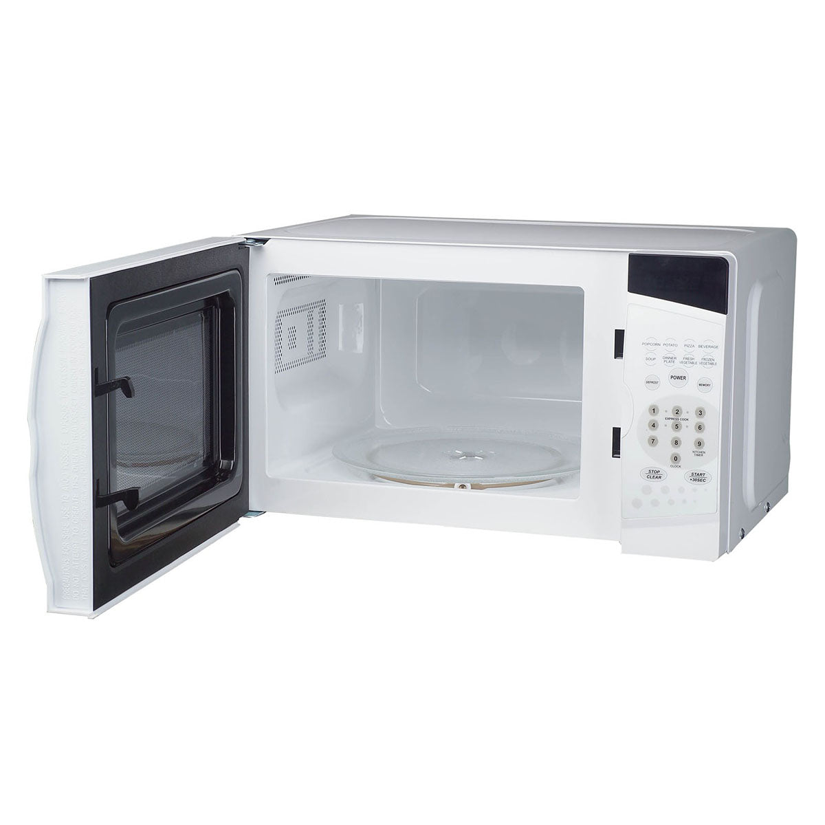 MAGIC CHEF 0.7 Cu. Ft.  700W Countertop Microwave White - MCM770W | PDI Hospitality