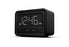 Nonstop Station E JetWay Black Hotel Alarm Clock with Dual USB Outlets NSE-BK