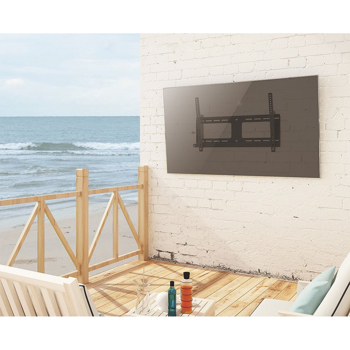 Starburst SB-3780WMT-W OUTDOOR Tilt |TV Wall Mount | PDI Hospitality
