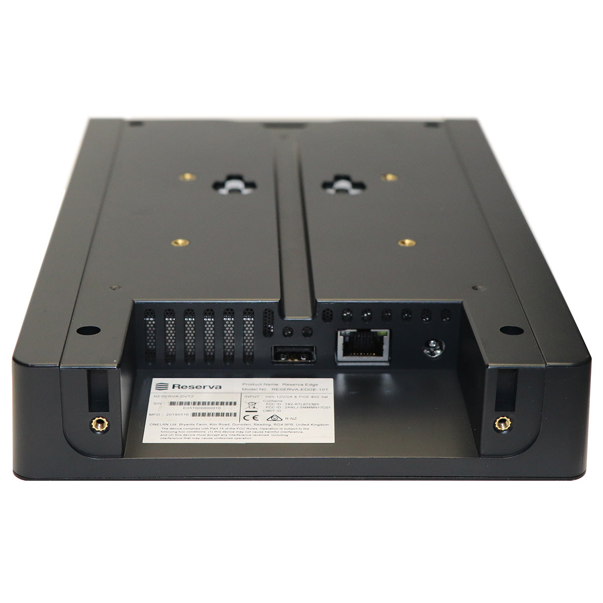 Reserva Edge 10.1" Digital Room Sign RESERVA-EDGE-10T