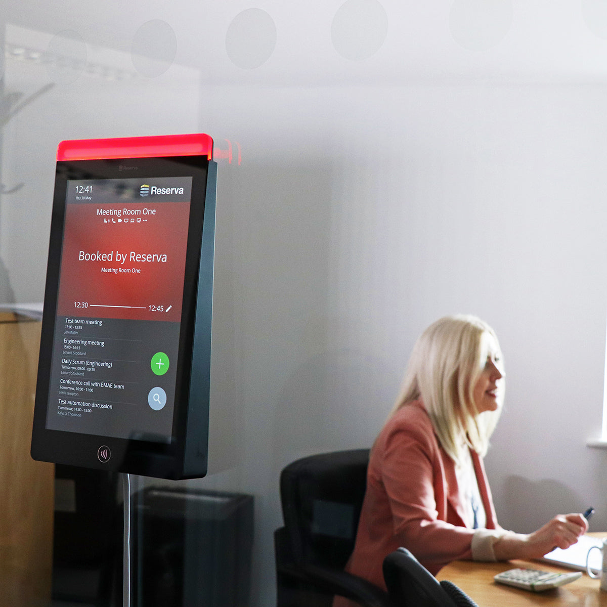 Reserva Edge 10.1" Digital Room Sign RESERVA-EDGE-10T