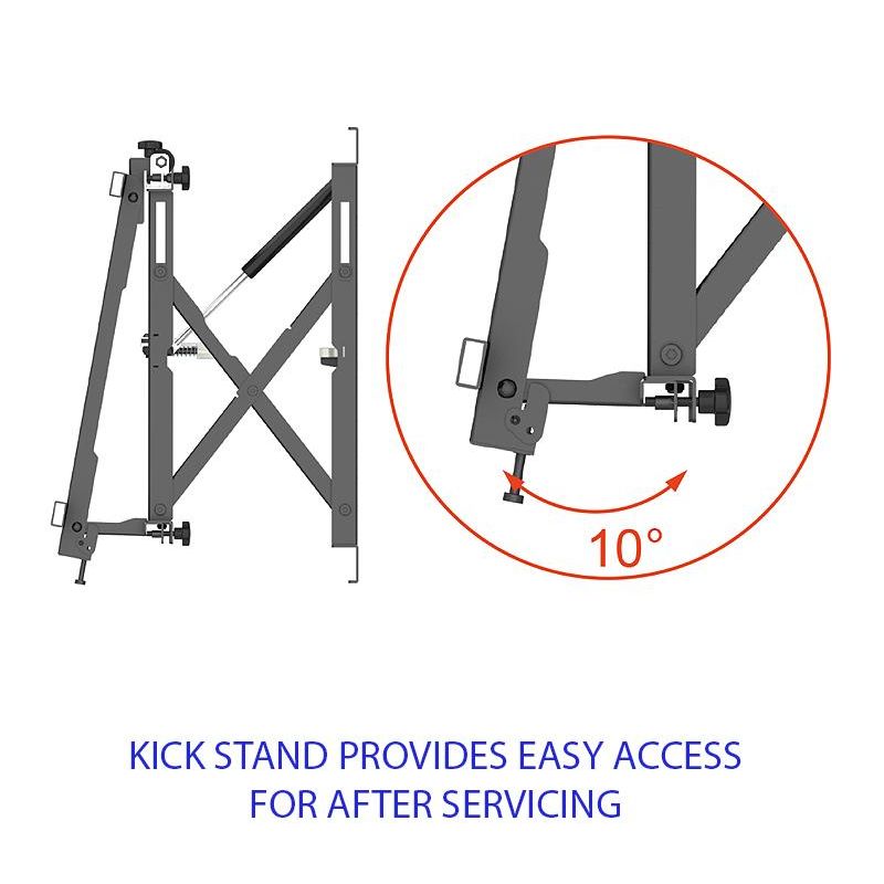 Starburst SB-4570VW-FSQR Quick Release Video Wall Mount | PDI Hospitality