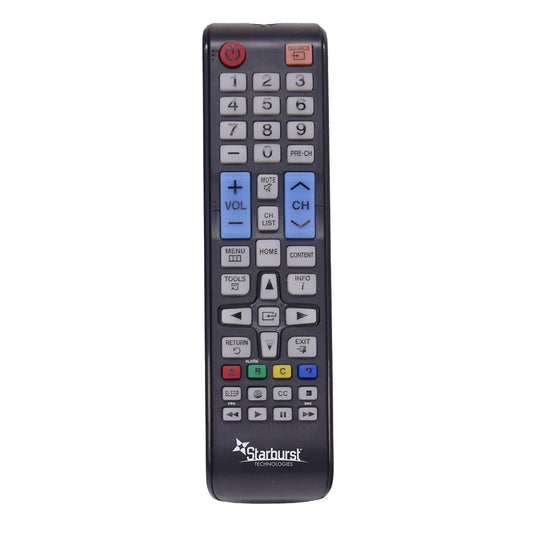Starburst SB-HG-00817-AML Samsung compatible ANTI MICROBIAL TV Remote | PDI Hospitality