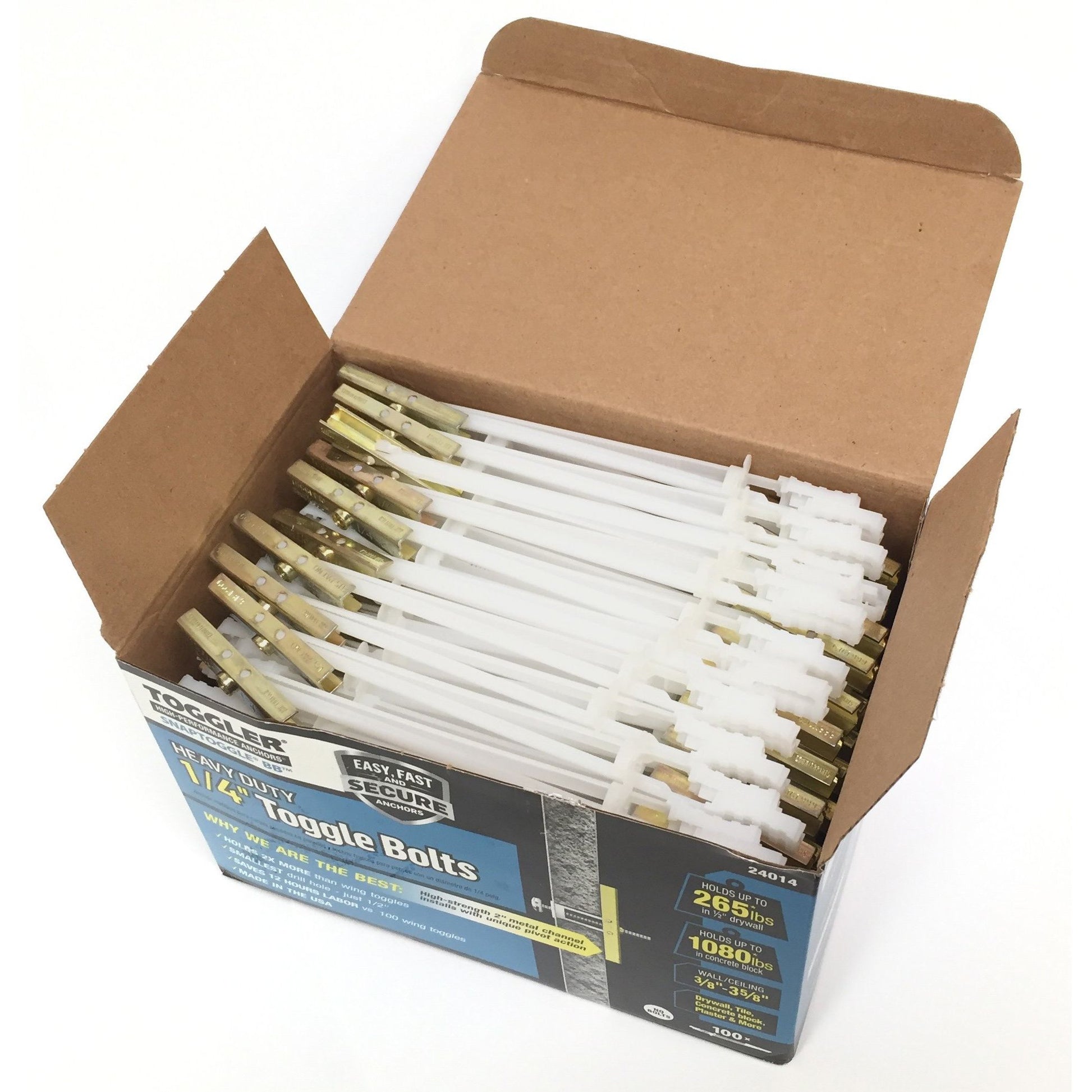 TOGGLER SNAP TOGGLE: 3/8"-3.58" Grip 1/4"-20 UND BOX Of 100 | PDI Hospitality