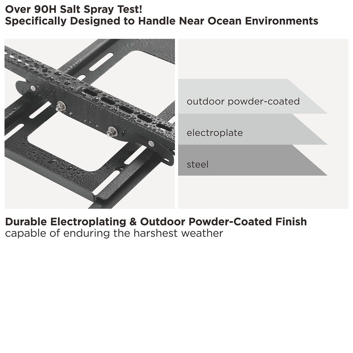 Starburst SB-3780WMT-W OUTDOOR Tilt |TV Wall Mount | PDI Hospitality