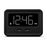 Nonstop Station E JetWay Black Hotel Alarm Clock with Dual USB Outlets NSE-BK | Nonstop | PDI Hospitality