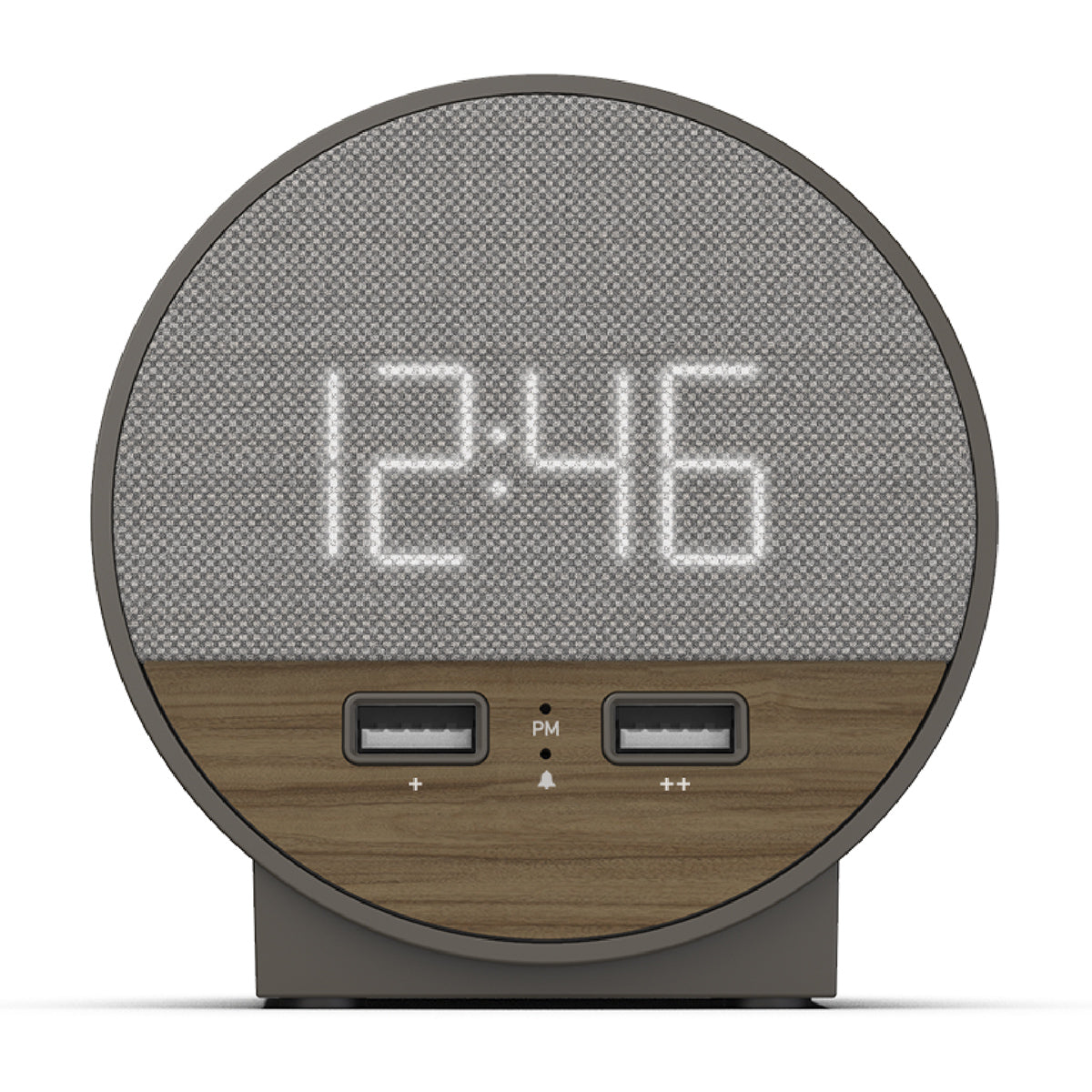 Station O  2x USB, Wireless Charging | Nonstop Alarm Clock | PDI Hospitality