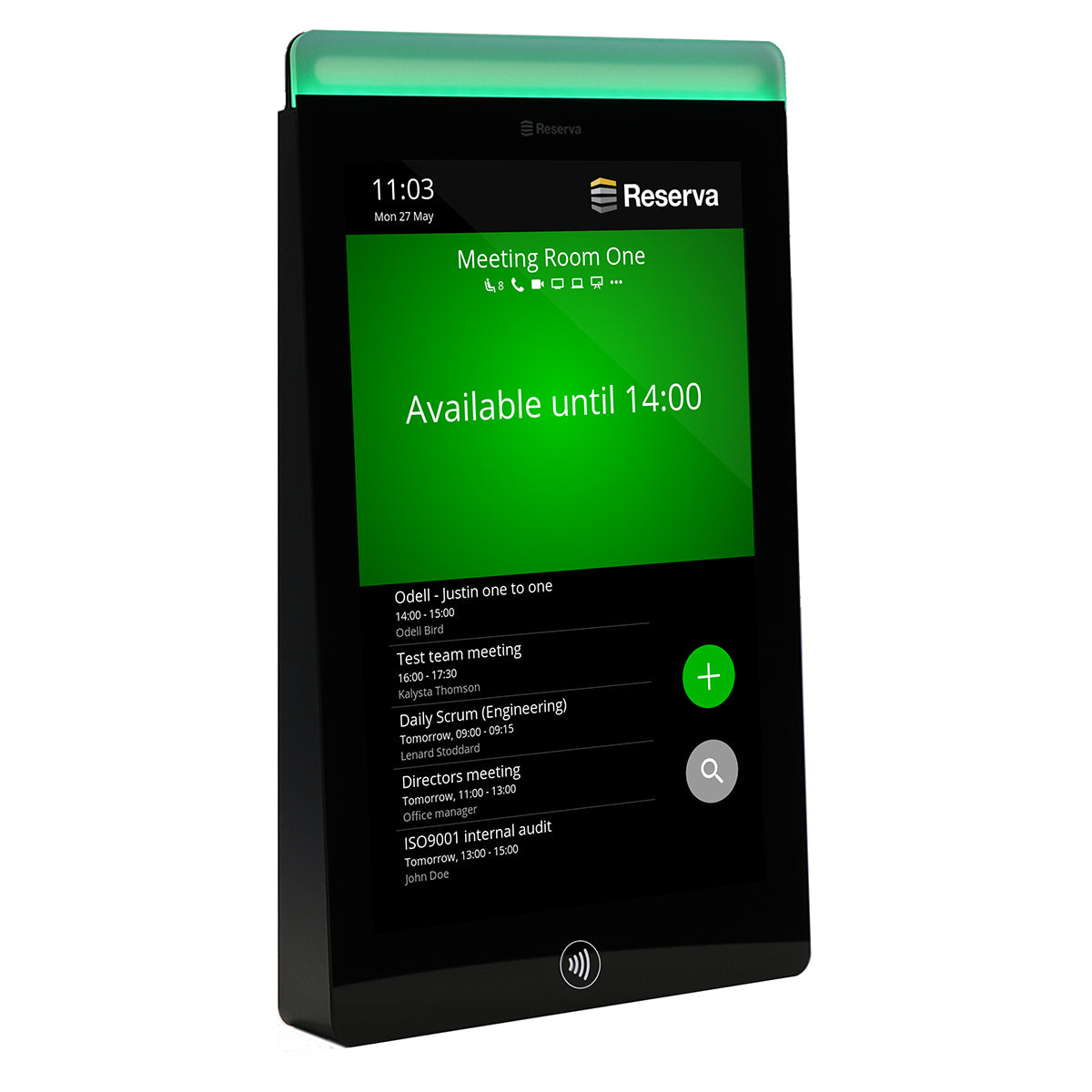 Reserva Edge 10.1" Digital Room Sign RESERVA-EDGE-10T